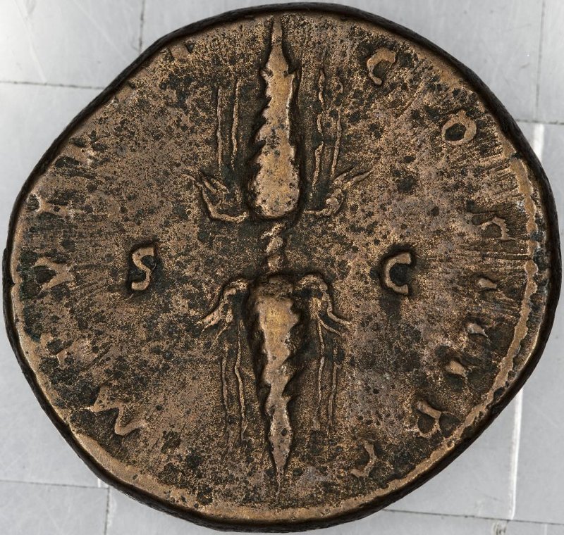 RIC III Marcus Aurelius 1502, реверс, Федеральное государственное бюджетное учреждение культуры "Государственный музей изобразительных искусств имени А.С. Пушкина"
