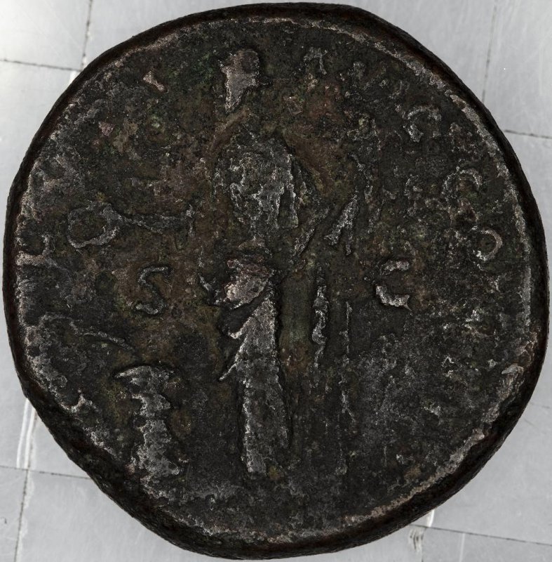 RIC III Marcus Aurelius 1502, реверс, Федеральное государственное бюджетное учреждение культуры "Государственный музей изобразительных искусств имени А.С. Пушкина"