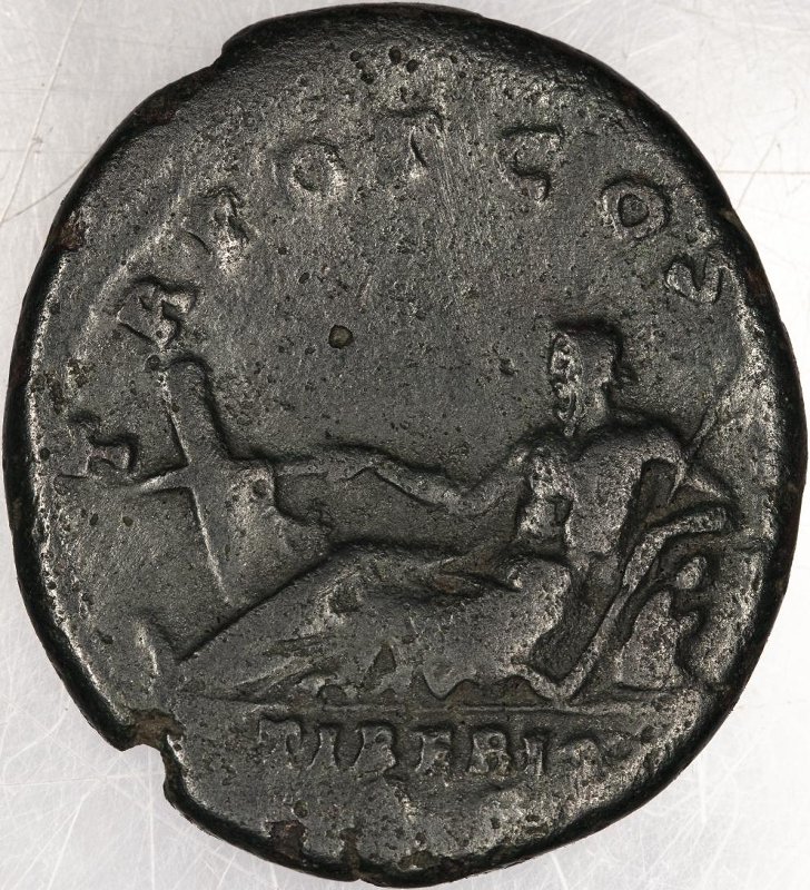 Римская империя · Antoninus Pius · As · I в., реверс, Федеральное государственное бюджетное учреждение культуры "Государственный музей изобразительных искусств имени А.С. Пушкина"