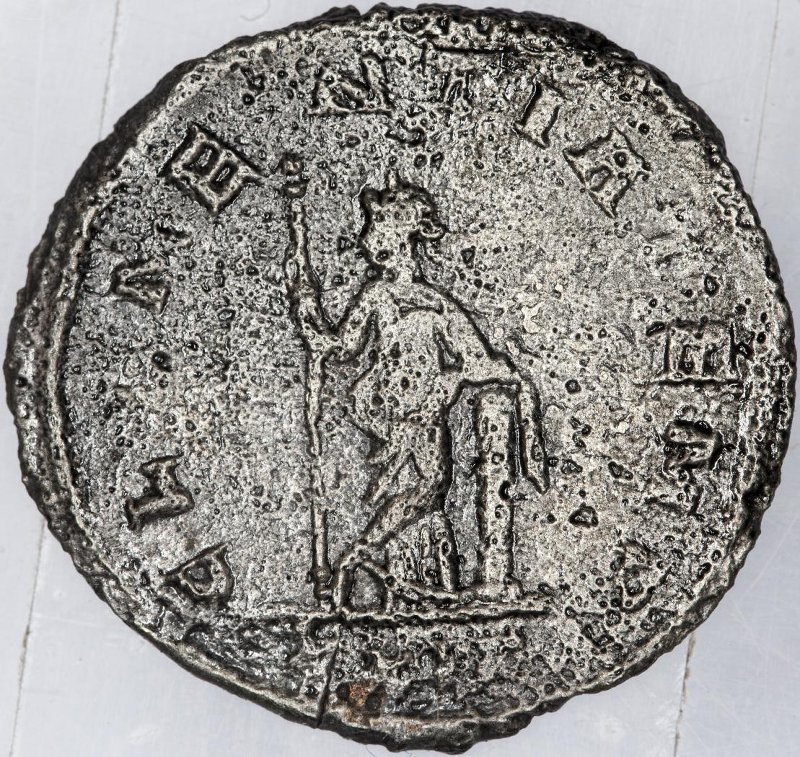 Римская империя · Tacitus · Antoninianus · II в., реверс, Федеральное государственное бюджетное учреждение культуры "Государственный музей изобразительных искусств имени А.С. Пушкина"