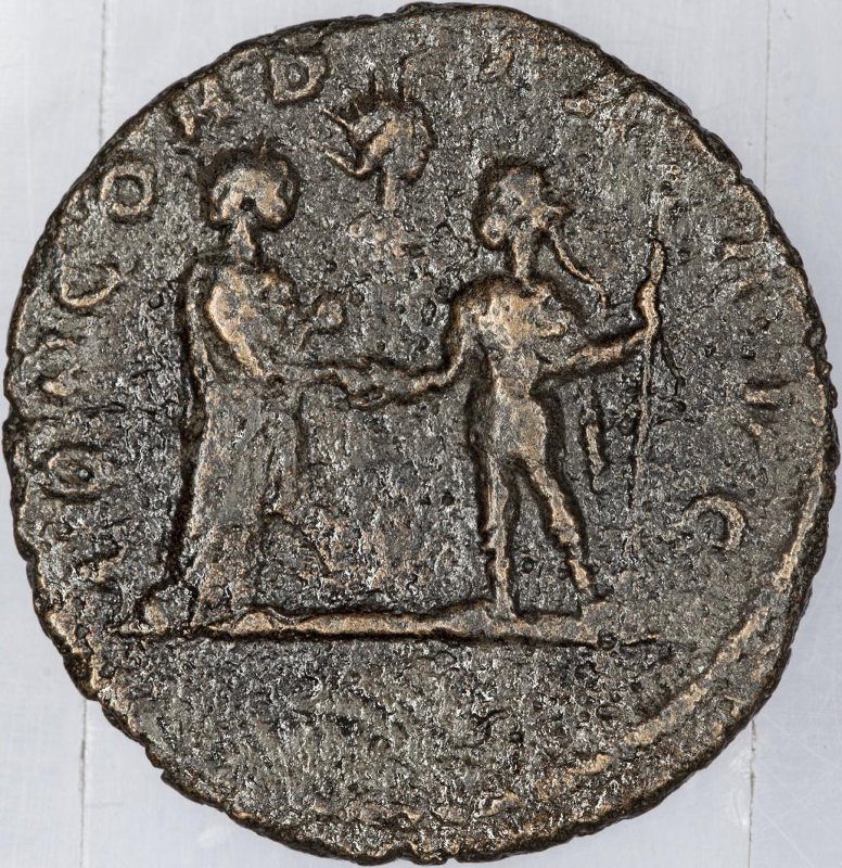Римская империя · Aurelian · As · II в., реверс, Федеральное государственное бюджетное учреждение культуры "Государственный музей изобразительных искусств имени А.С. Пушкина"