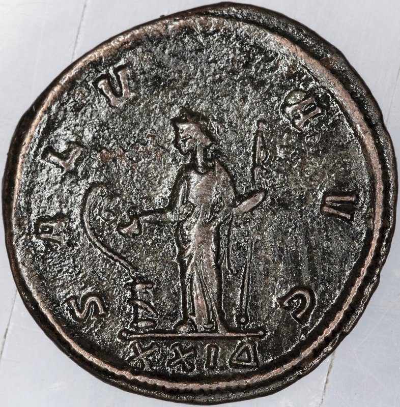 Римская империя · Florianus · Antoninianus · II в., реверс, Федеральное государственное бюджетное учреждение культуры "Государственный музей изобразительных искусств имени А.С. Пушкина"