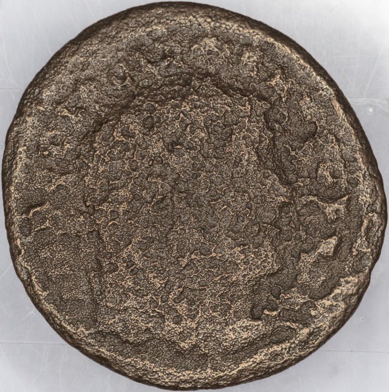Римская империя · Diocletian · Follis · II в., аверс, Федеральное государственное бюджетное учреждение культуры "Государственный музей изобразительных искусств имени А.С. Пушкина"