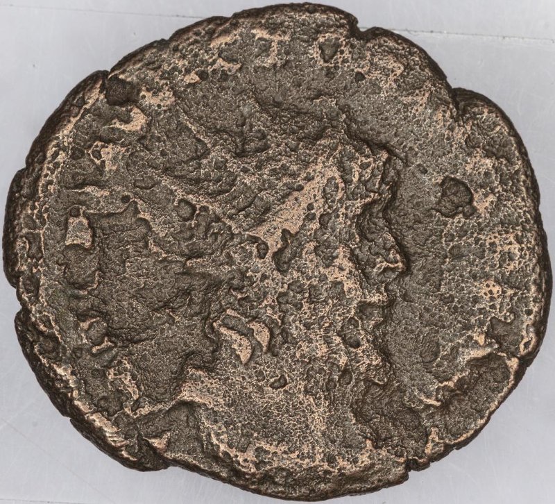 Римская империя · Victorinus · Antoninianus · II в., аверс, Федеральное государственное бюджетное учреждение культуры "Государственный музей изобразительных искусств имени А.С. Пушкина"