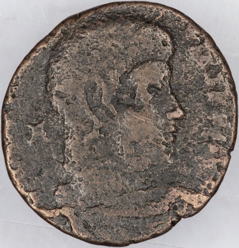 Римская империя · Magnentius · III в., аверс, Федеральное государственное бюджетное учреждение культуры "Государственный музей изобразительных искусств имени А.С. Пушкина"
