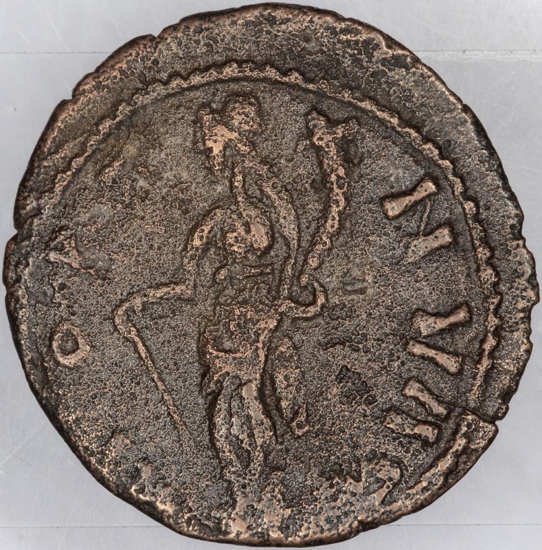 Римская империя · Carausius · Antoninianus · II в., реверс, Федеральное государственное бюджетное учреждение культуры "Государственный музей изобразительных искусств имени А.С. Пушкина"