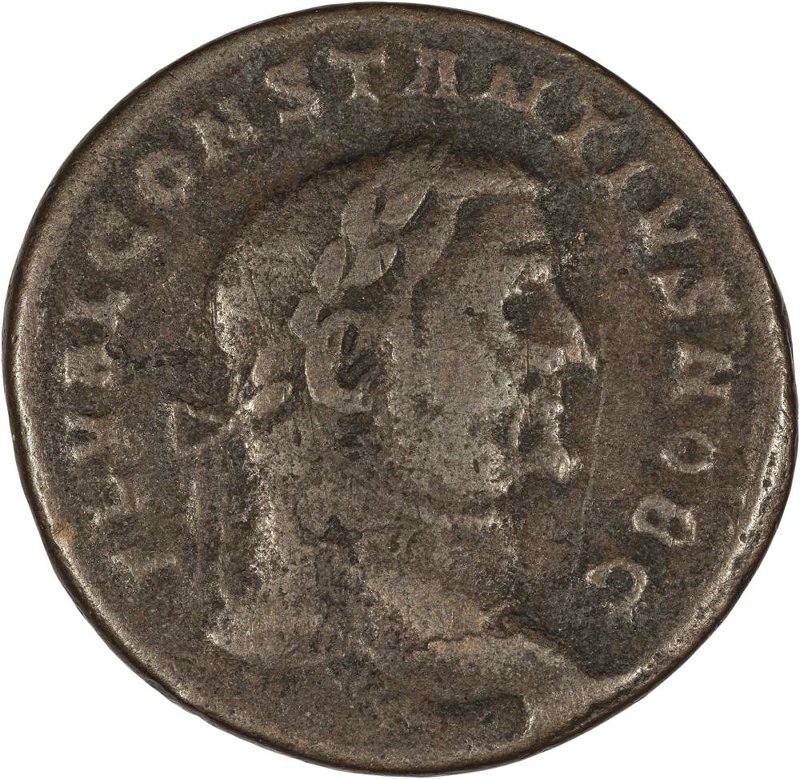 Римская империя · Follis · II в., аверс, Федеральное государственное бюджетное учреждение культуры "Государственный музей изобразительных искусств имени А.С. Пушкина"