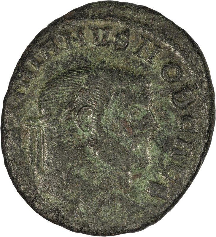 Римская империя · Galerius · Follis · II в., аверс, Федеральное государственное бюджетное учреждение культуры "Государственный музей изобразительных искусств имени А.С. Пушкина"