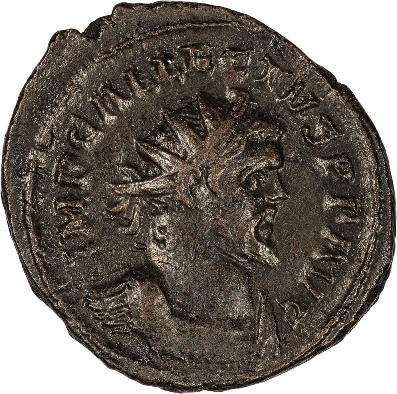 Римская империя · Allectus · Antoninianus · II в., реверс, Федеральное государственное бюджетное учреждение культуры "Государственный музей изобразительных искусств имени А.С. Пушкина"