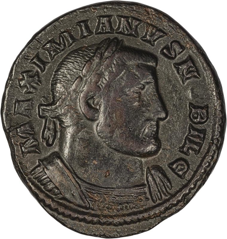 Римская империя · Galerius · III в., аверс, Федеральное государственное бюджетное учреждение культуры "Государственный музей изобразительных искусств имени А.С. Пушкина"