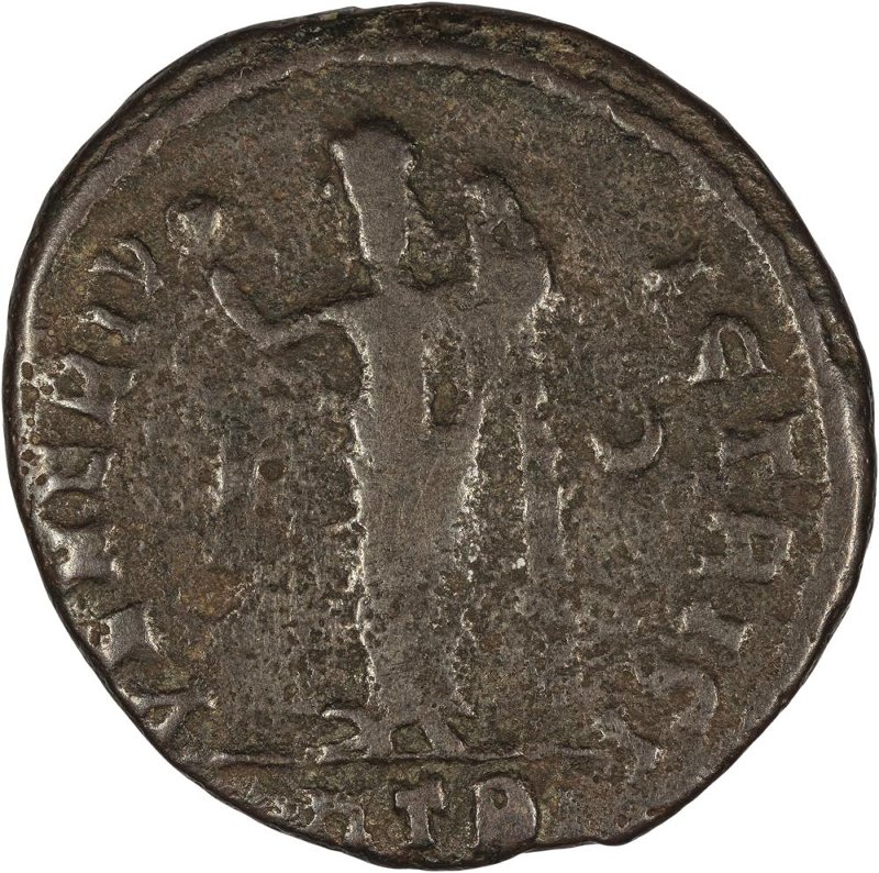 Римская империя · Galeria Valeria · Follis · III в., реверс, Федеральное государственное бюджетное учреждение культуры "Государственный музей изобразительных искусств имени А.С. Пушкина"