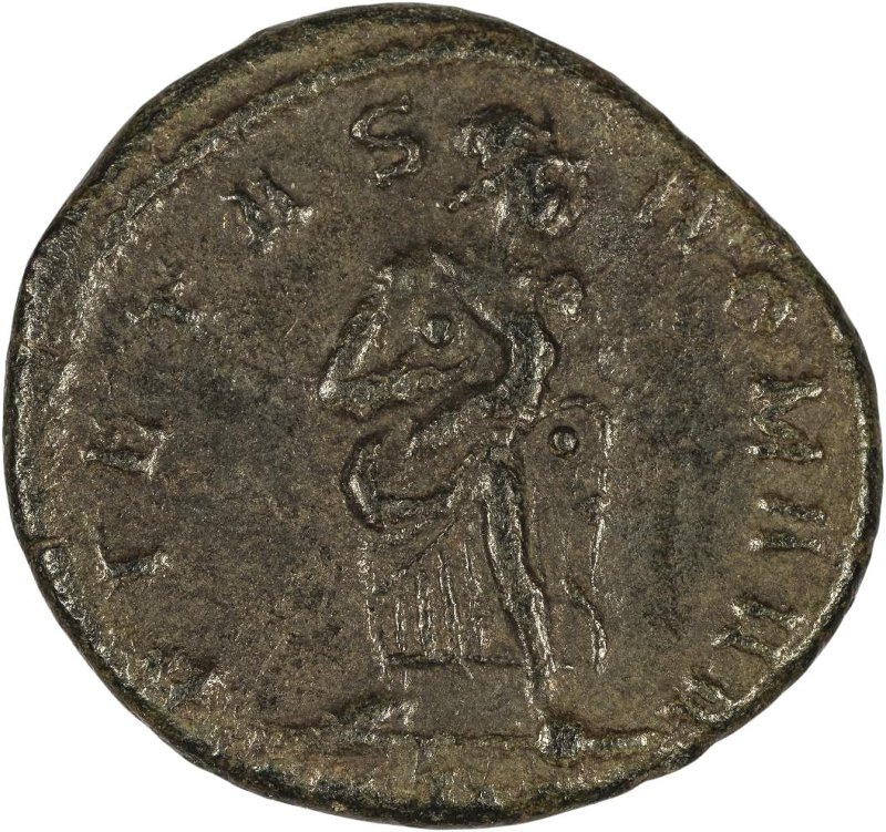 Римская империя · Theodora III · III в., реверс, Федеральное государственное бюджетное учреждение культуры "Государственный музей изобразительных искусств имени А.С. Пушкина"