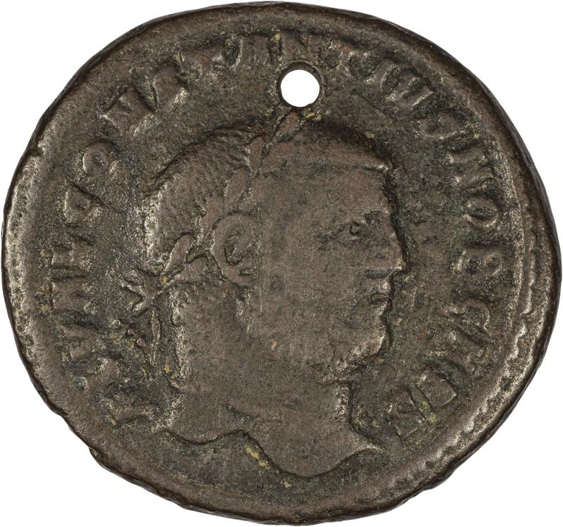 Римская империя · Follis · II в., аверс, Федеральное государственное бюджетное учреждение культуры "Государственный музей изобразительных искусств имени А.С. Пушкина"