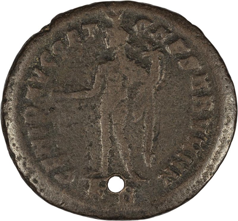 Римская империя · Follis · II в., реверс, Федеральное государственное бюджетное учреждение культуры "Государственный музей изобразительных искусств имени А.С. Пушкина"