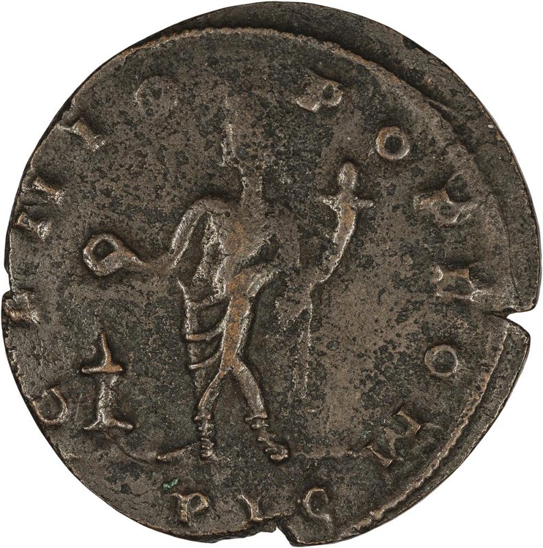 Римская империя · Maximian · Follis · II в., реверс, Федеральное государственное бюджетное учреждение культуры "Государственный музей изобразительных искусств имени А.С. Пушкина"