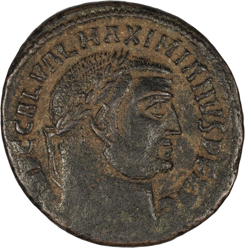 Римская империя · Galerius · III в., аверс, Федеральное государственное бюджетное учреждение культуры "Государственный музей изобразительных искусств имени А.С. Пушкина"