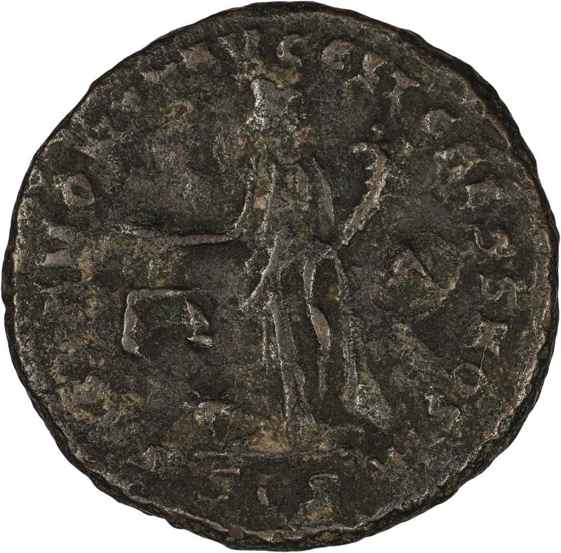 Римская империя · Maximian · Follis · II в., реверс, Федеральное государственное бюджетное учреждение культуры "Государственный музей изобразительных искусств имени А.С. Пушкина"