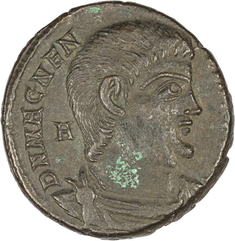 Римская империя · Magnentius · III в., аверс, Федеральное государственное бюджетное учреждение культуры "Государственный музей изобразительных искусств имени А.С. Пушкина"