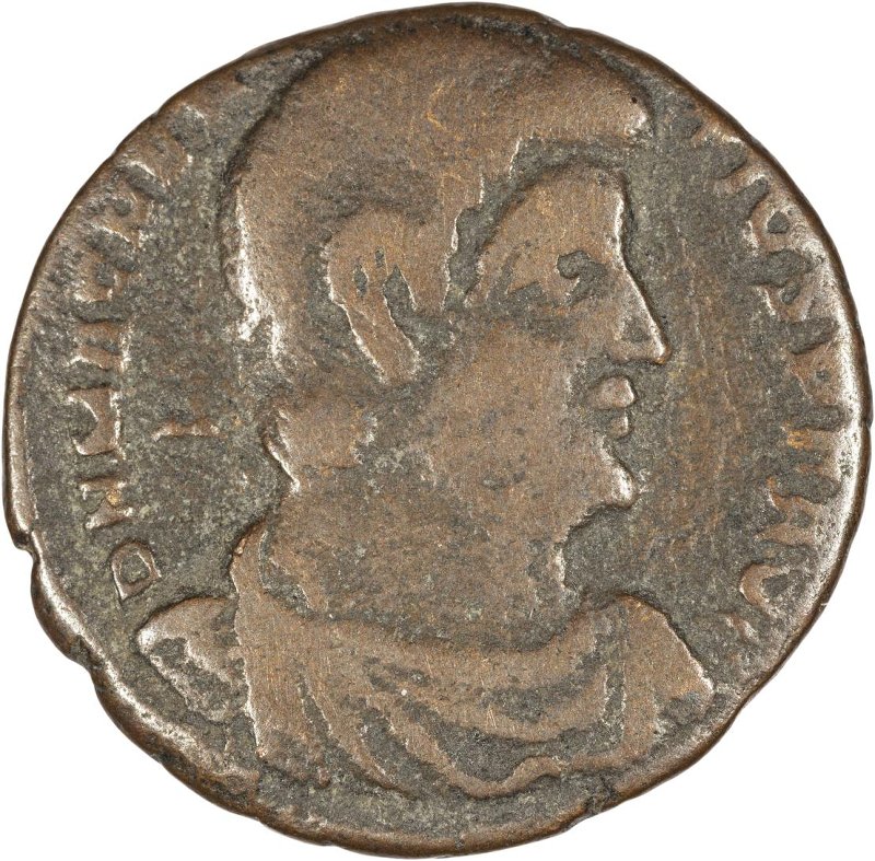Римская империя · Magnentius · III в., аверс, Федеральное государственное бюджетное учреждение культуры "Государственный музей изобразительных искусств имени А.С. Пушкина"