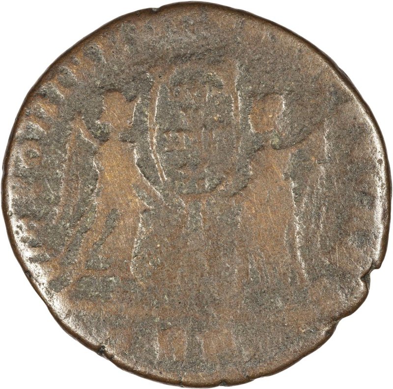 Римская империя · Magnentius · III в., реверс, Федеральное государственное бюджетное учреждение культуры "Государственный музей изобразительных искусств имени А.С. Пушкина"