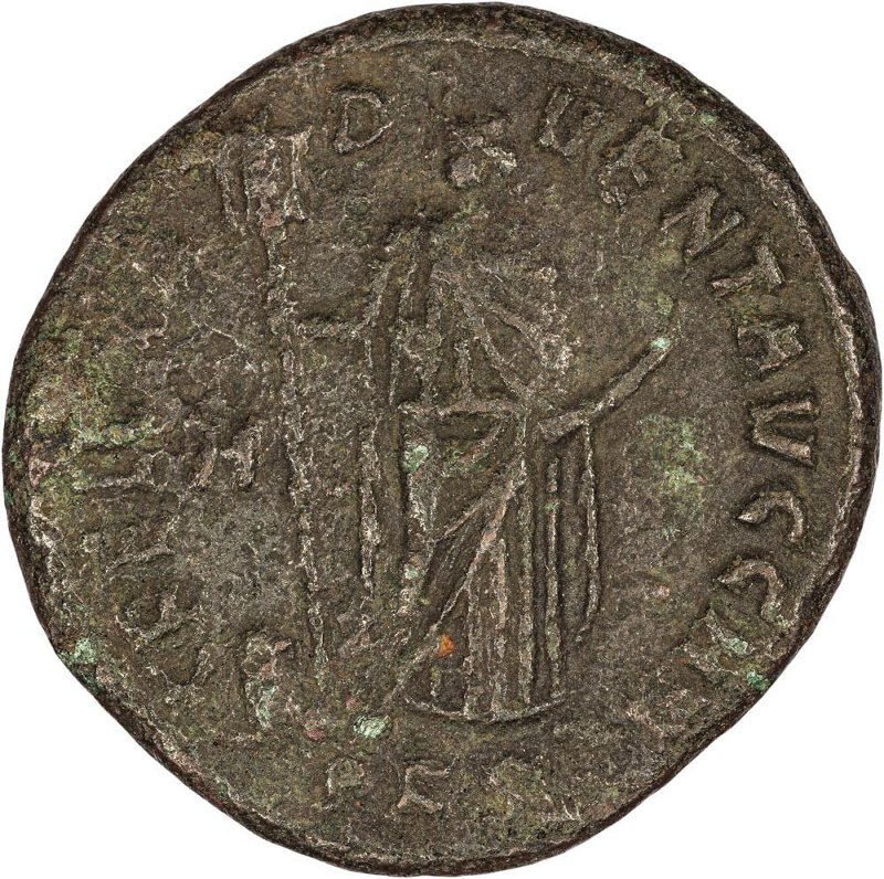 Римская империя · Maximian · Follis · II в., реверс, Федеральное государственное бюджетное учреждение культуры "Государственный музей изобразительных искусств имени А.С. Пушкина"