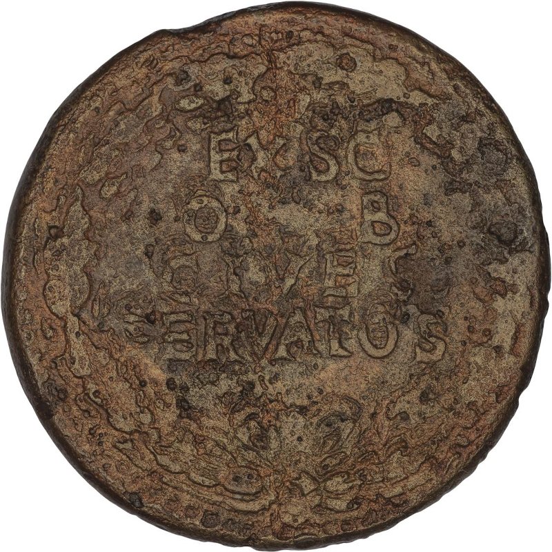 Римская империя · Claudius · Sestertius · I в., реверс, Федеральное государственное бюджетное учреждение культуры "Государственный музей изобразительных искусств имени А.С. Пушкина"