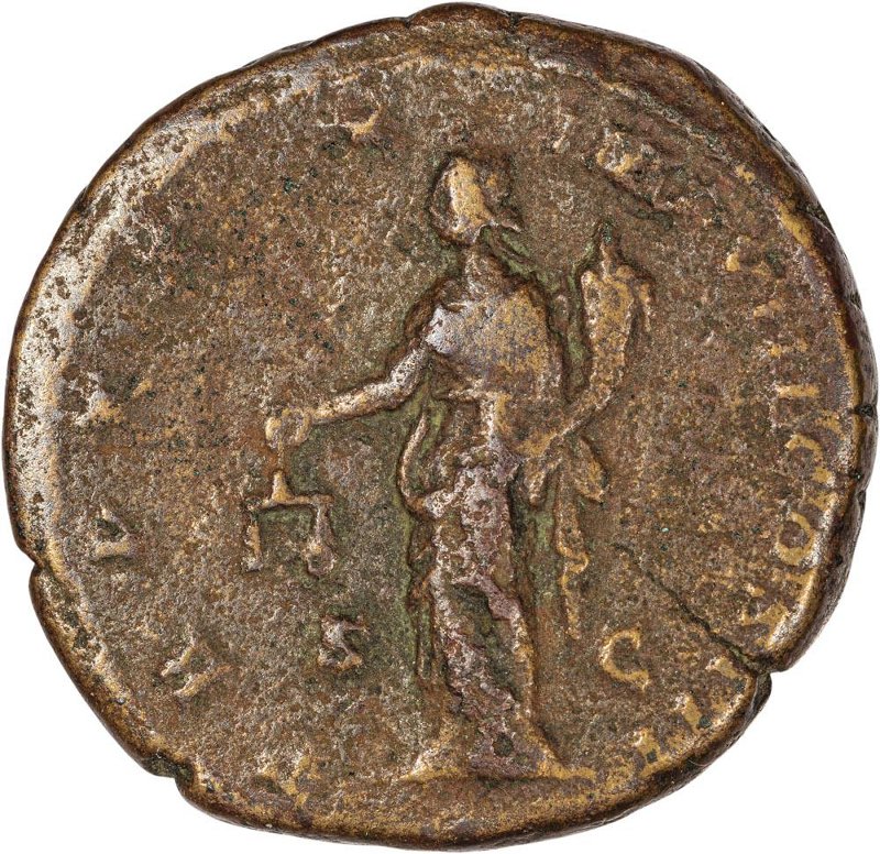 RIC III Marcus Aurelius 1502, реверс, Федеральное государственное бюджетное учреждение культуры "Государственный музей изобразительных искусств имени А.С. Пушкина"