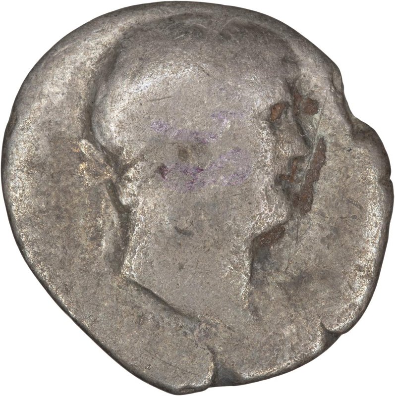 Римская империя · Hadrian · Denarius · I в., аверс, Федеральное государственное бюджетное учреждение культуры "Государственный музей изобразительных искусств имени А.С. Пушкина"