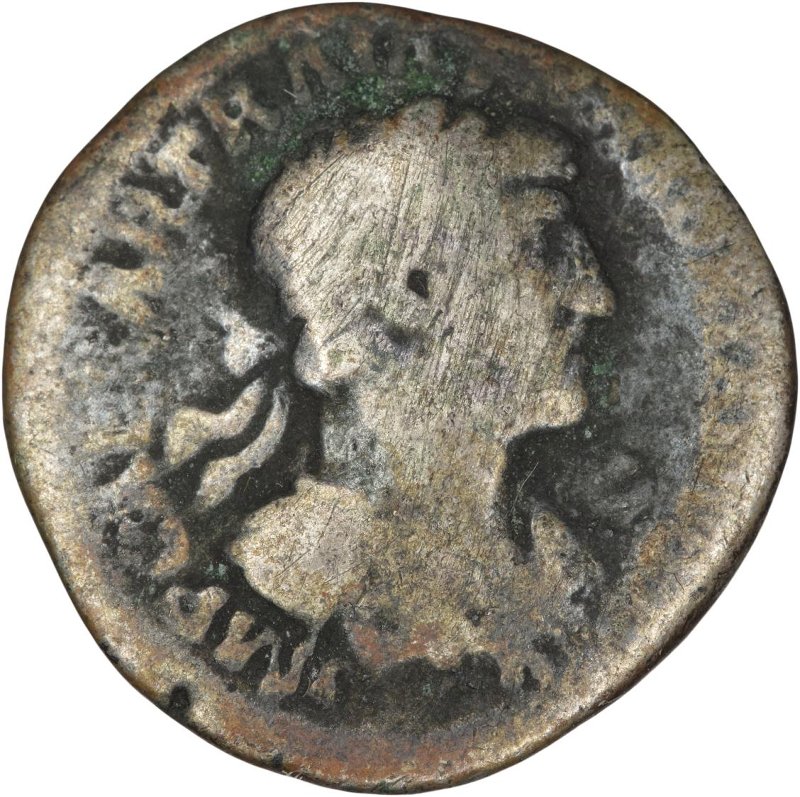 Римская империя · Hadrian · Denarius · I в., аверс, Федеральное государственное бюджетное учреждение культуры "Государственный музей изобразительных искусств имени А.С. Пушкина"