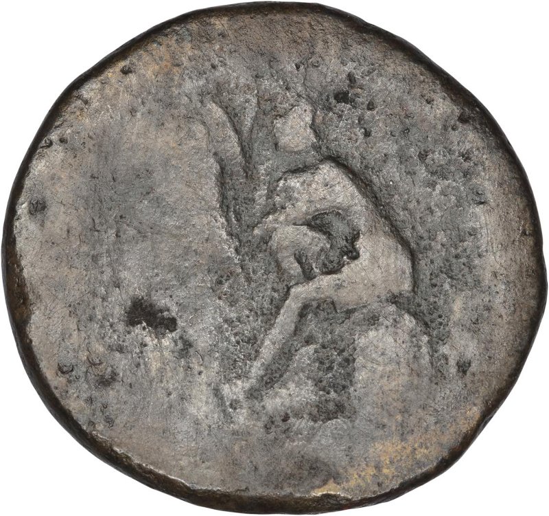 Римская империя · Trajan · Dupondius · I в., реверс, Федеральное государственное бюджетное учреждение культуры "Государственный музей изобразительных искусств имени А.С. Пушкина"