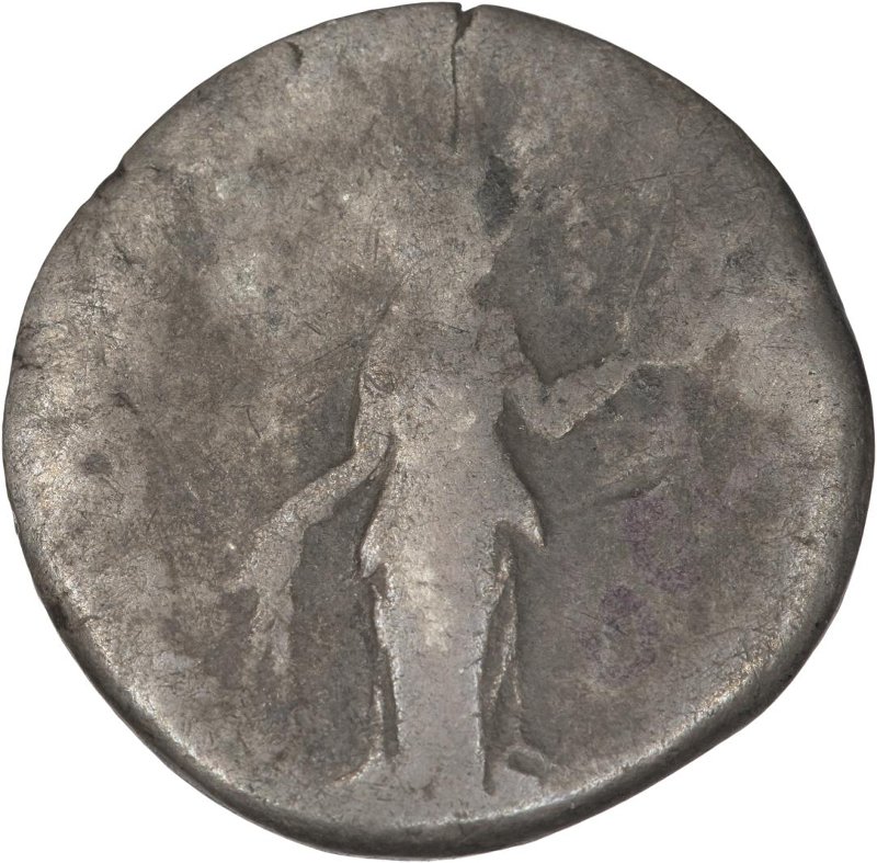 Римская империя · Hadrian · Denarius · I в., реверс, Федеральное государственное бюджетное учреждение культуры "Государственный музей изобразительных искусств имени А.С. Пушкина"