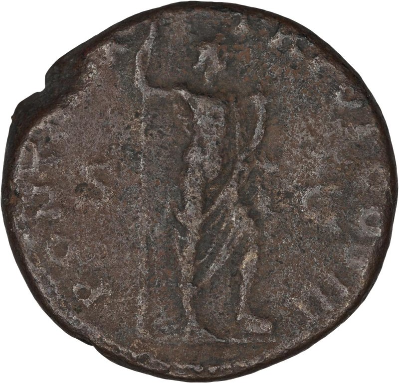 Римская империя · Hadrian · As · I в., реверс, Федеральное государственное бюджетное учреждение культуры "Государственный музей изобразительных искусств имени А.С. Пушкина"