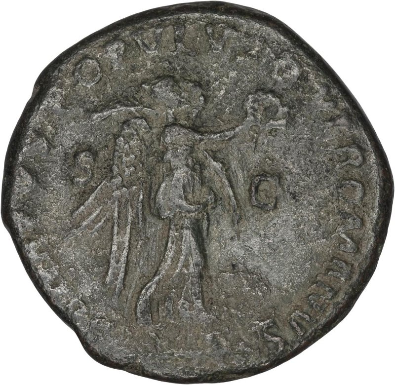 Римская империя · Trajan · As · I в., реверс, Федеральное государственное бюджетное учреждение культуры "Государственный музей изобразительных искусств имени А.С. Пушкина"