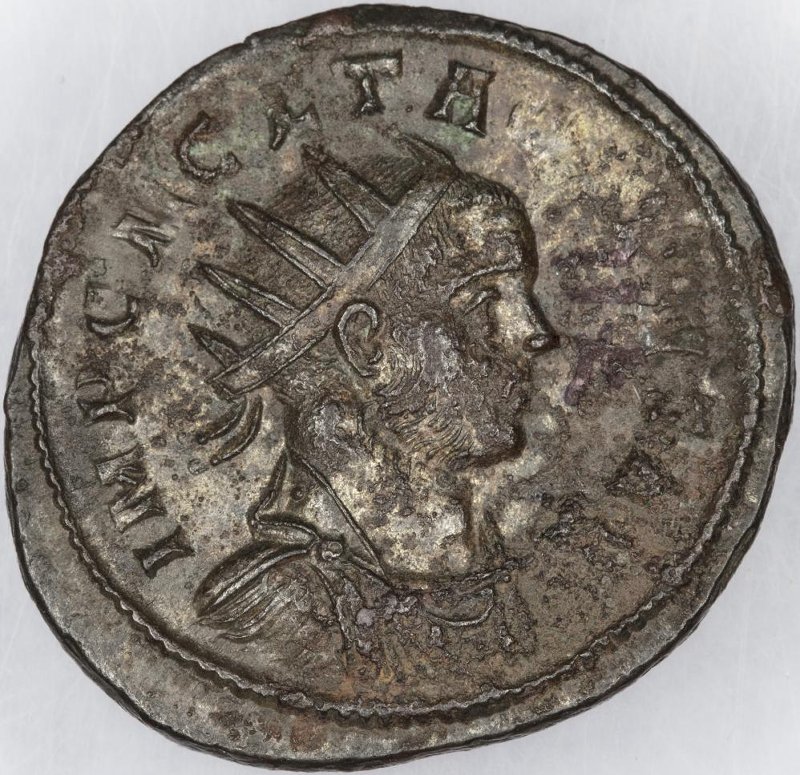 Римская империя · Tacitus · Antoninianus · II в., аверс, Федеральное государственное бюджетное учреждение культуры "Государственный музей изобразительных искусств имени А.С. Пушкина"