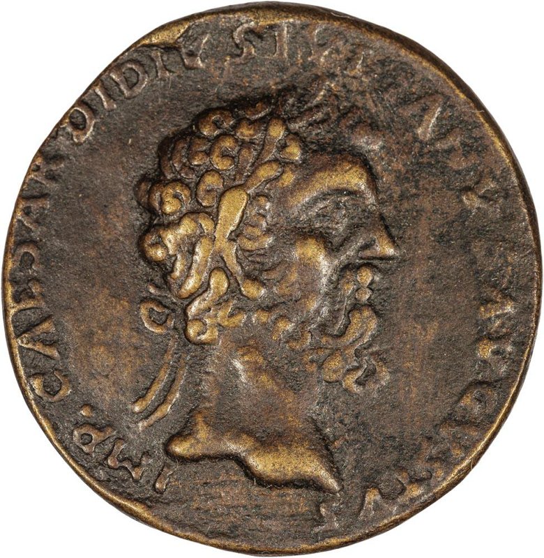 Римская империя · Didius Julianus · I в., аверс, Федеральное государственное бюджетное учреждение культуры "Государственный музей изобразительных искусств имени А.С. Пушкина"