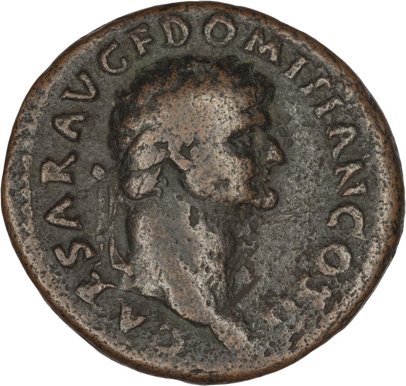 Римская империя · Vespasian · As · I в., аверс, Федеральное государственное бюджетное учреждение культуры "Государственный музей изобразительных искусств имени А.С. Пушкина"