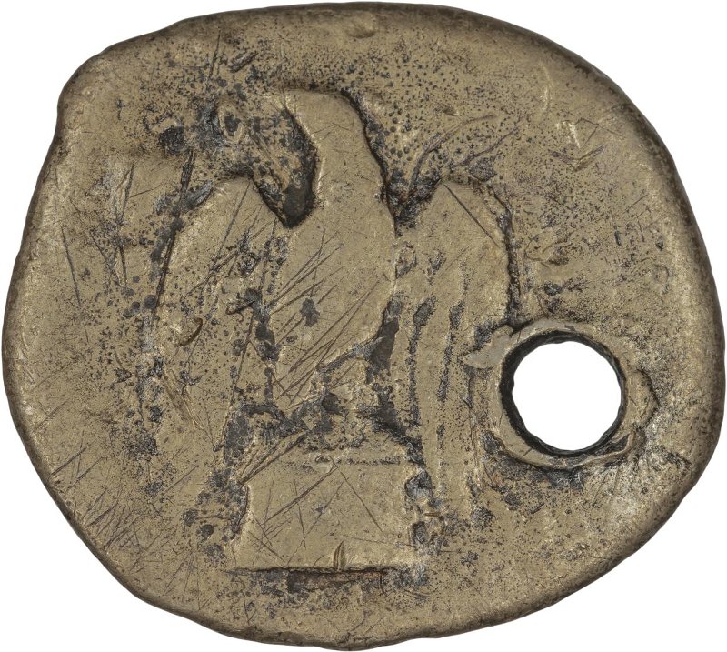 Римская империя · Vespasian · Denarius · I в., реверс, Государственный музей изобразительных искусств имени А.С. Пушкина