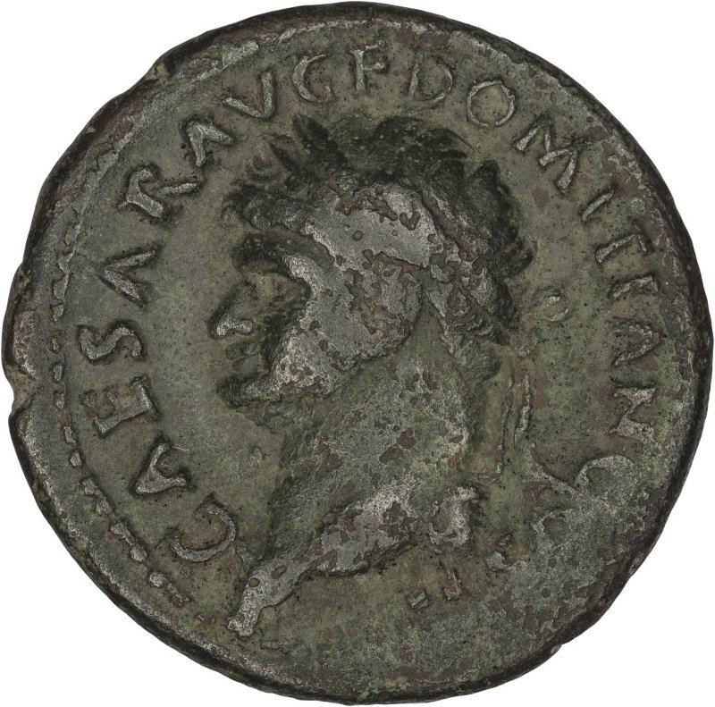 Римская империя · Vespasian · As · I в., аверс, Федеральное государственное бюджетное учреждение культуры "Государственный музей изобразительных искусств имени А.С. Пушкина"
