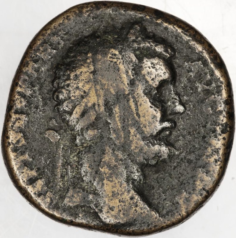 Римская империя · Septimius Severus · Sestertius · I в., аверс, Федеральное государственное бюджетное учреждение культуры "Государственный музей изобразительных искусств имени А.С. Пушкина"