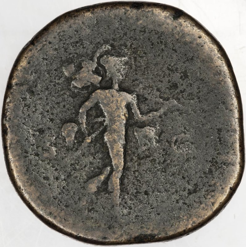 Римская империя · Septimius Severus · Sestertius · I в., реверс, Федеральное государственное бюджетное учреждение культуры "Государственный музей изобразительных искусств имени А.С. Пушкина"