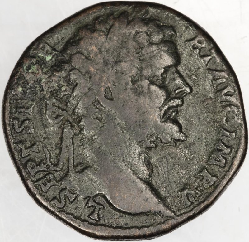 Римская империя · Septimius Severus · Sestertius · I в., аверс, Федеральное государственное бюджетное учреждение культуры "Государственный музей изобразительных искусств имени А.С. Пушкина"