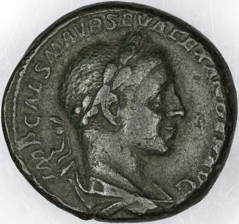 аверс Римская империя · Severus Alexander · As · II в.