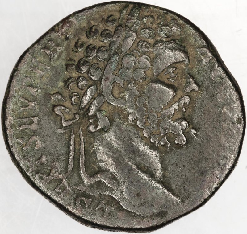 Римская империя · Septimius Severus · Sestertius · I в., аверс, Федеральное государственное бюджетное учреждение культуры "Государственный музей изобразительных искусств имени А.С. Пушкина"