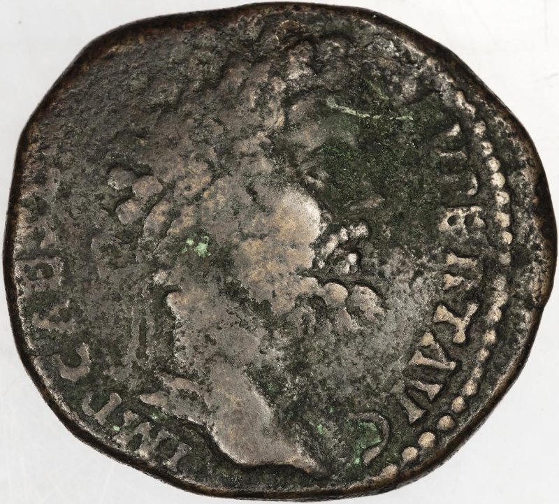 Римская империя · Septimius Severus · Sestertius · I в., аверс, Федеральное государственное бюджетное учреждение культуры "Государственный музей изобразительных искусств имени А.С. Пушкина"