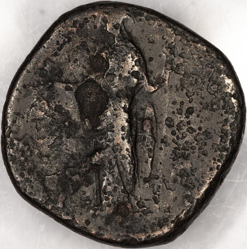 Римская империя · Antoninus Pius · Sestertius · I в., реверс, Федеральное государственное бюджетное учреждение культуры "Государственный музей изобразительных искусств имени А.С. Пушкина"