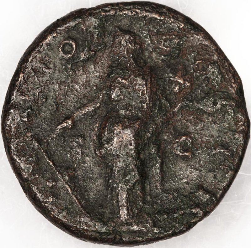 Римская империя · Antoninus Pius · As · I в., реверс, Федеральное государственное бюджетное учреждение культуры "Государственный музей изобразительных искусств имени А.С. Пушкина"