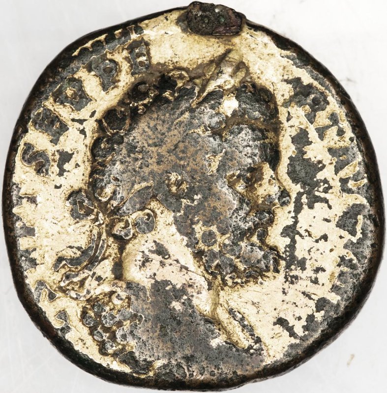 Римская империя · Septimius Severus · Sestertius · I в., аверс, Федеральное государственное бюджетное учреждение культуры "Государственный музей изобразительных искусств имени А.С. Пушкина"