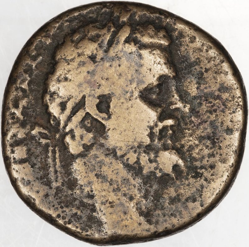 Римская империя · Septimius Severus · Sestertius · I в., аверс, Федеральное государственное бюджетное учреждение культуры "Государственный музей изобразительных искусств имени А.С. Пушкина"