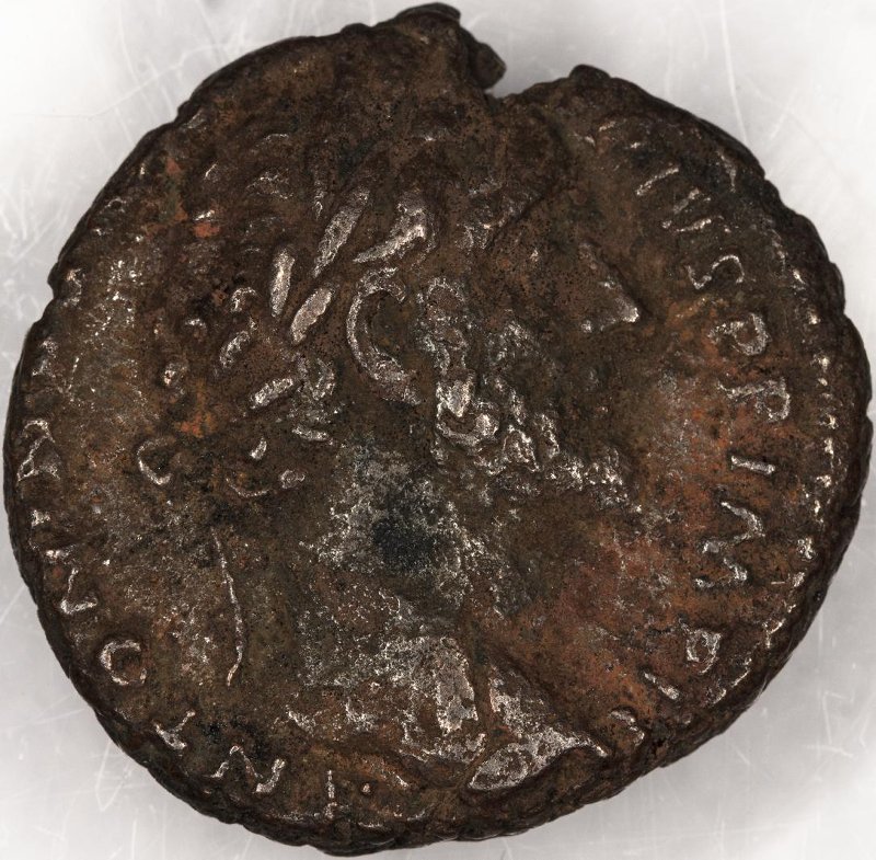 Римская империя · Antoninus Pius · As · I в., аверс, Федеральное государственное бюджетное учреждение культуры "Государственный музей изобразительных искусств имени А.С. Пушкина"