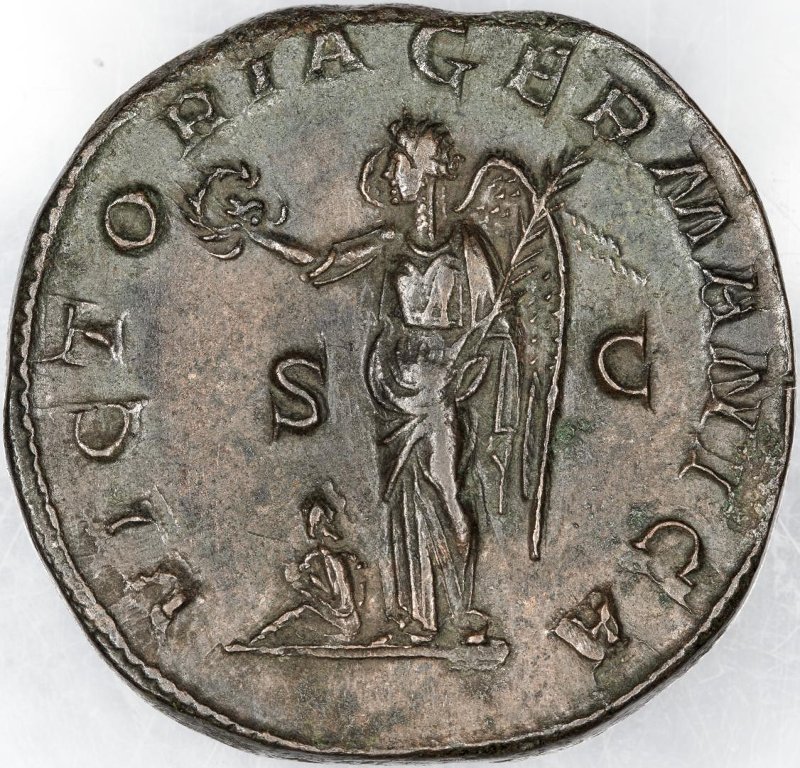 Римская империя · Maximinus Thrax · Sestertius · II в., реверс, Федеральное государственное бюджетное учреждение культуры "Государственный музей изобразительных искусств имени А.С. Пушкина"